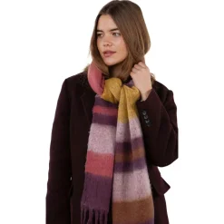 Eluzabeth sjaal dames aubergine*Barts