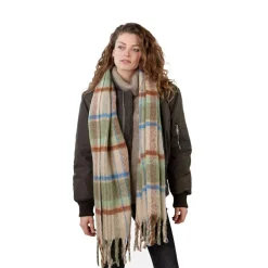 Loriant sjaal dames pale army*Barts