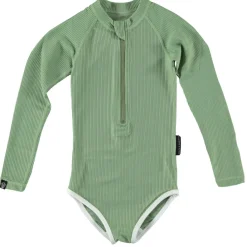  Basil Ribbed UPF50+ badpak junior*Beach & Bandits Sale