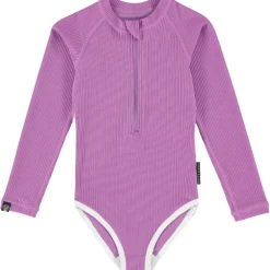  Orchid Ribbed badpak junior purple*Beach & Bandits