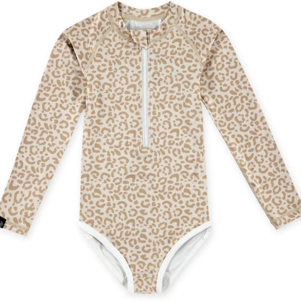 Smiley Spots badpak junior sand*Beach & Bandits Outlet