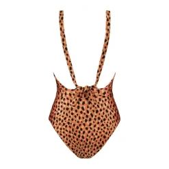 Leopard Spots V-hals badpak dames*Beachlife Sale