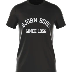 Borg Essential tennisshirt heren black beauty*Björn Borg