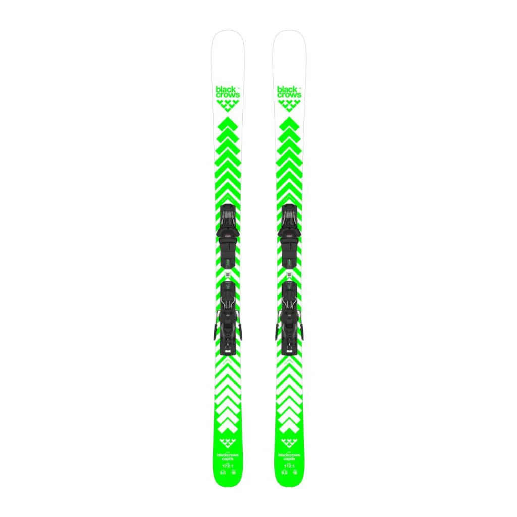 Captis RT 25 - 26 ski's met EM12 binding*Black Crows