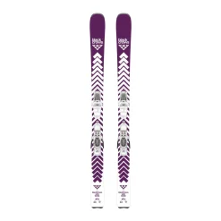  Sato Birdie RT 25 - 26 ski's met EM10 binding*Black Crows
