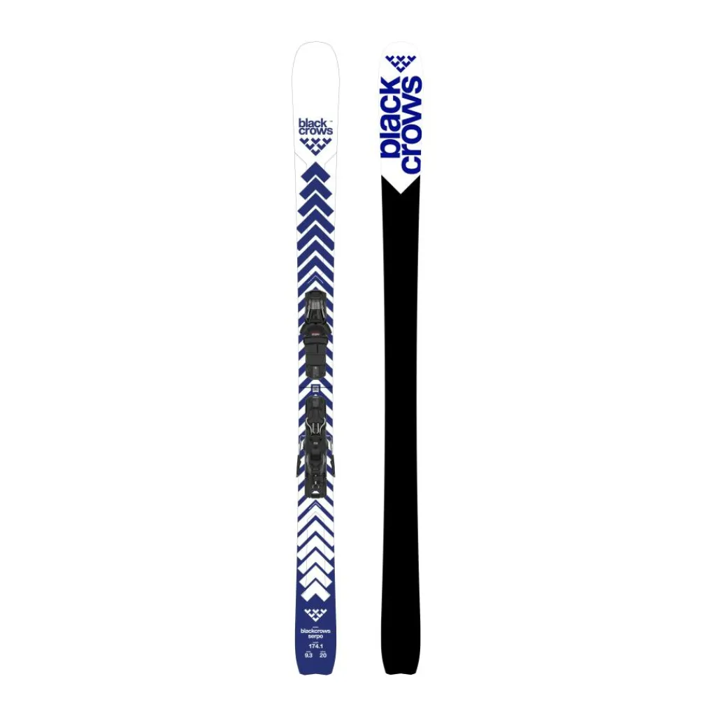 Serpo RT 25 - 26 ski's met EM12 binding*Black Crows Best