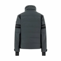 Minho softshell winterjas heren darkgrey black*Bogner
