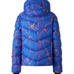 Saelly winterjas dames amparo blue orange*Bogner Sale