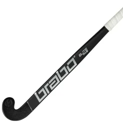 Elite 5 Carbon WTB Extreme Low Bow hockeystick black silver - 36,5 inch L*Brabo Clearance