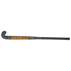 Elite 2 WTB Forged Carbon Classic Curve hockeystick black orange*Brabo Clearance