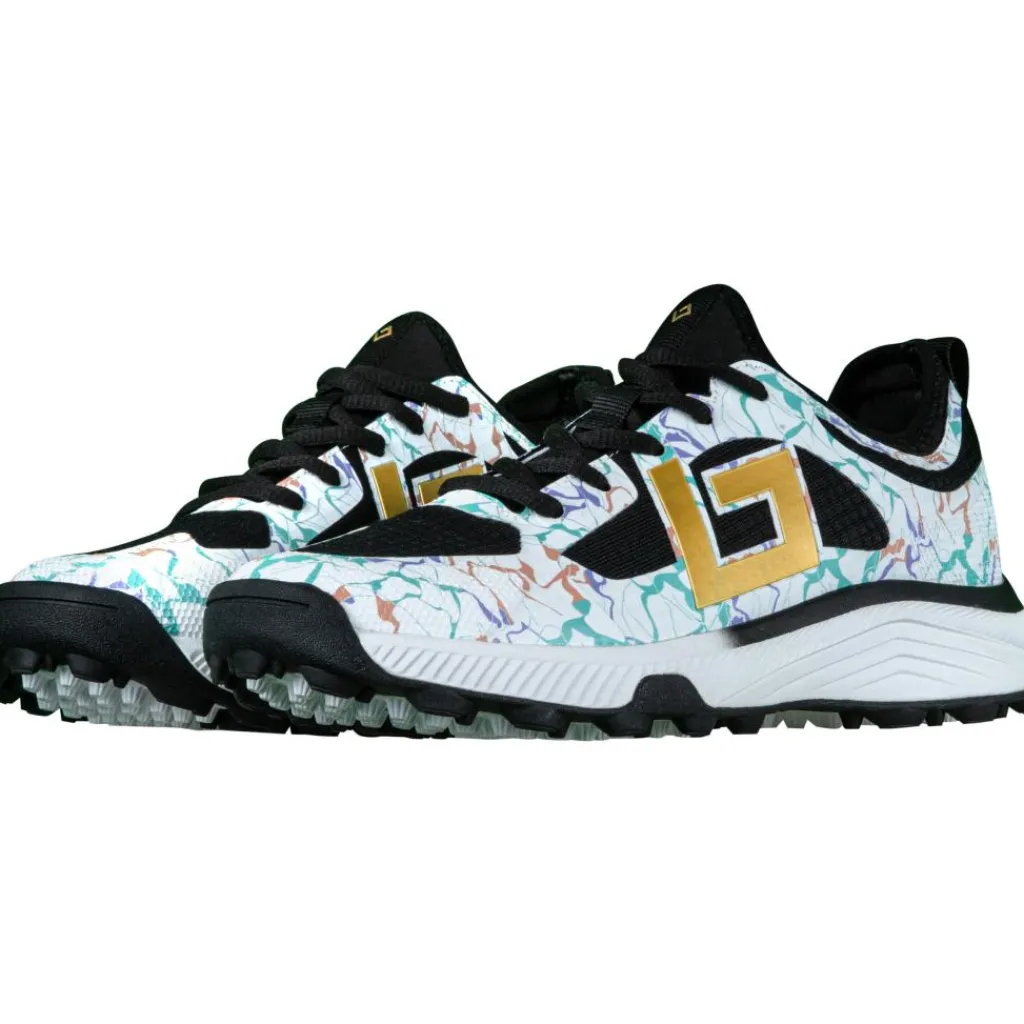 Elite hockeyschoenen junior marble black*Brabo Hot