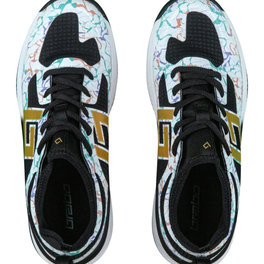 Elite hockeyschoenen junior marble black*Brabo Hot