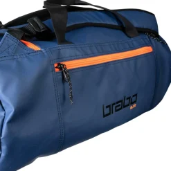 Elite hockeytas navy orange*Brabo