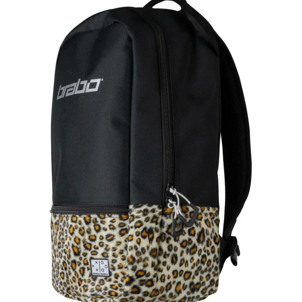 Fun hockeytas leopard black*Brabo