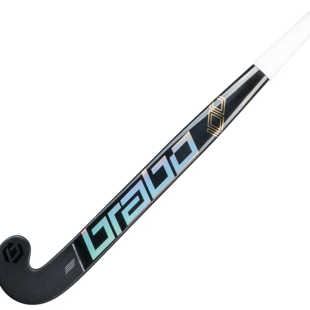 G-Force Traditional Carbon 100 Low Bow hockeystick junior black gold*Brabo Discount