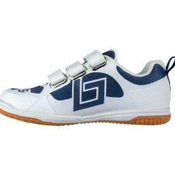 Indoor Velcro zaalhockeyschoenen junior force navy*Brabo Hot
