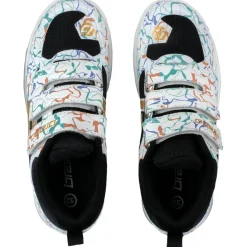 Indoor Velcro zaalhockeyschoenen junior marble black*Brabo Hot