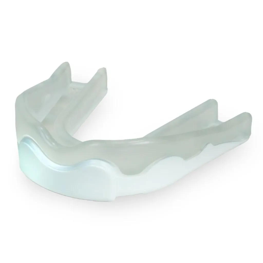 Mini gebitsbeschermer junior trans white*Brabo