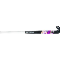 Pure 20 Low Bow hockeystick black purple - 36,5 inch*Brabo Hot