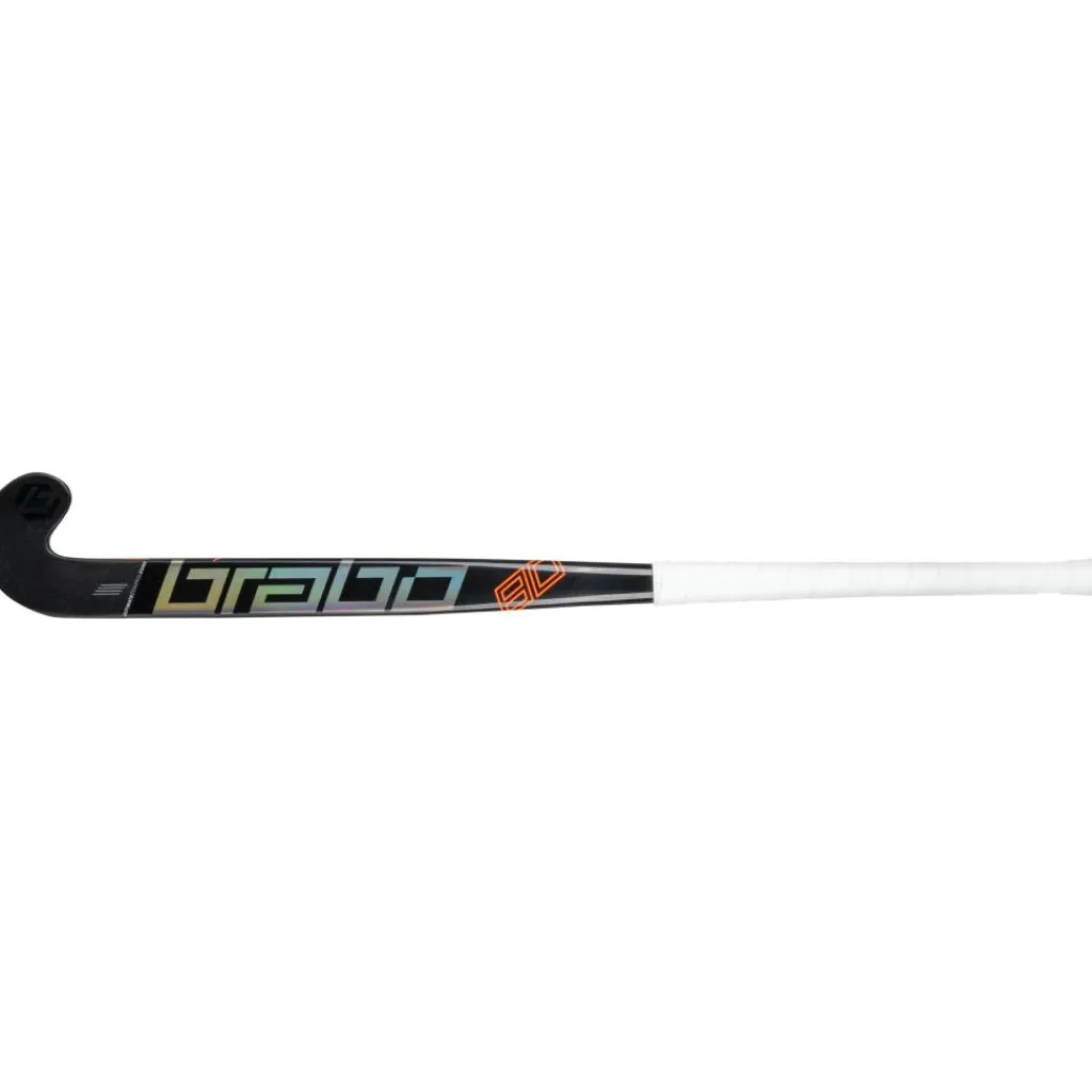 Traditional Carbon 80 Extreme Low Bow hockeystick black orange*Brabo Online