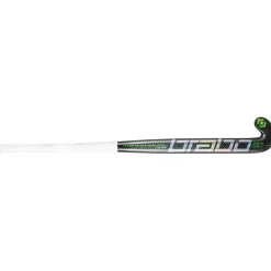 Traditional Carbon 60 Low Bow hockeystick black neongreen*Brabo Outlet