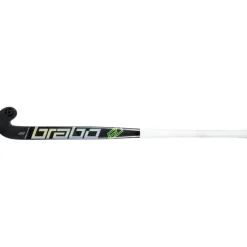 Traditional Carbon 60 Low Bow hockeystick black neongreen*Brabo Outlet