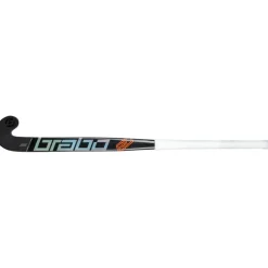 Traditional Carbon 80 Low Bow hockeystick black orange*Brabo New