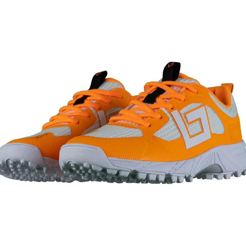 Tribute hockeyschoenen junior orange white inclusief slippers*Brabo Discount