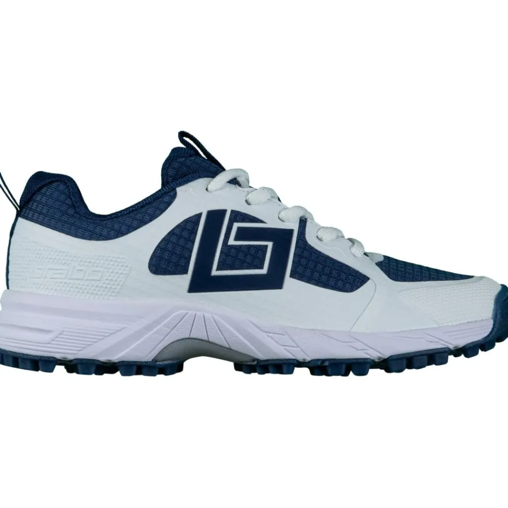 Tribute hockeyschoenen junior navy white inclusief slippers*Brabo Outlet