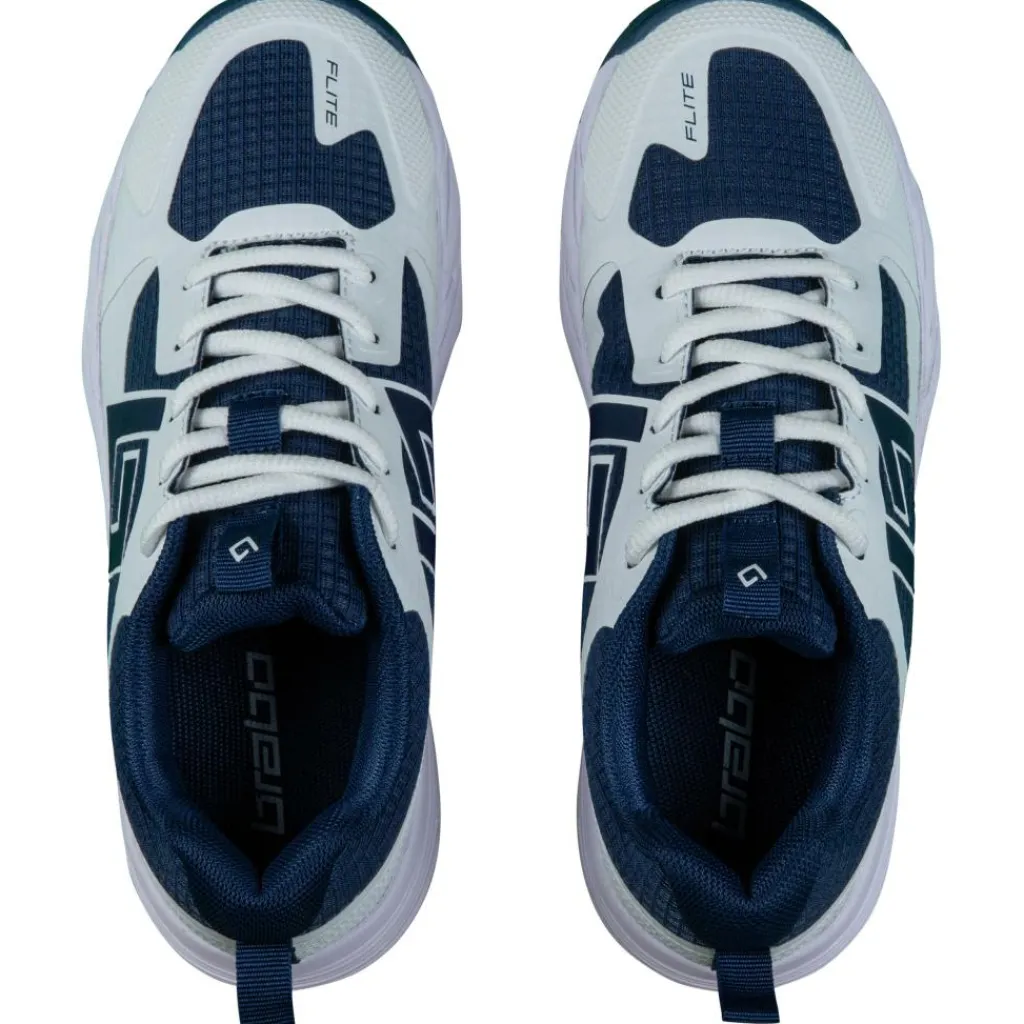 Tribute hockeyschoenen junior navy white inclusief slippers*Brabo Outlet