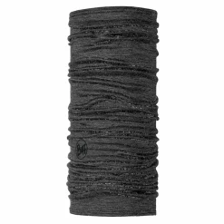 Lightweight Merino Wool Tubular col solid grey*Buff