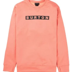 Oak Crew sweater heren peach echo heather*Burton New