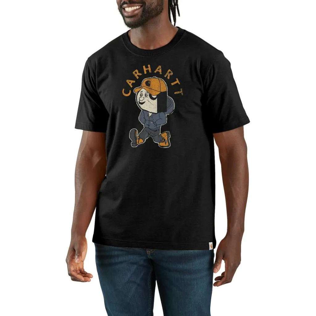 Active Graphic shirt heren black*Carhartt Hot