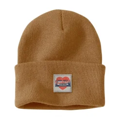 Heart Patch muts dames brown*Carhartt Sale