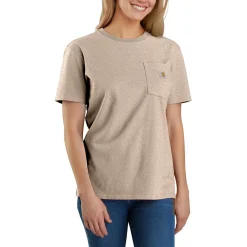 Pocket shirt dames light taupe*Carhartt