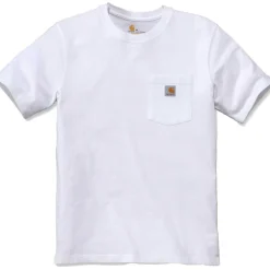 Relaxed Fit Heavyweight K87 Pocket shirt heren white*Carhartt Sale