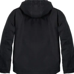 Relaxed Fit Washed Duck Shepa Lined winterjas heren black*Carhartt Sale