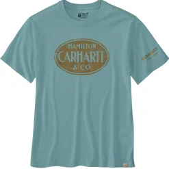 shirt heren summer blue*Carhartt