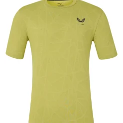 Engineered Knit shirt heren mustard black*Castore Online