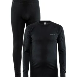 CORE Dry Baselayer thermokleding set heren black*Craft Hot