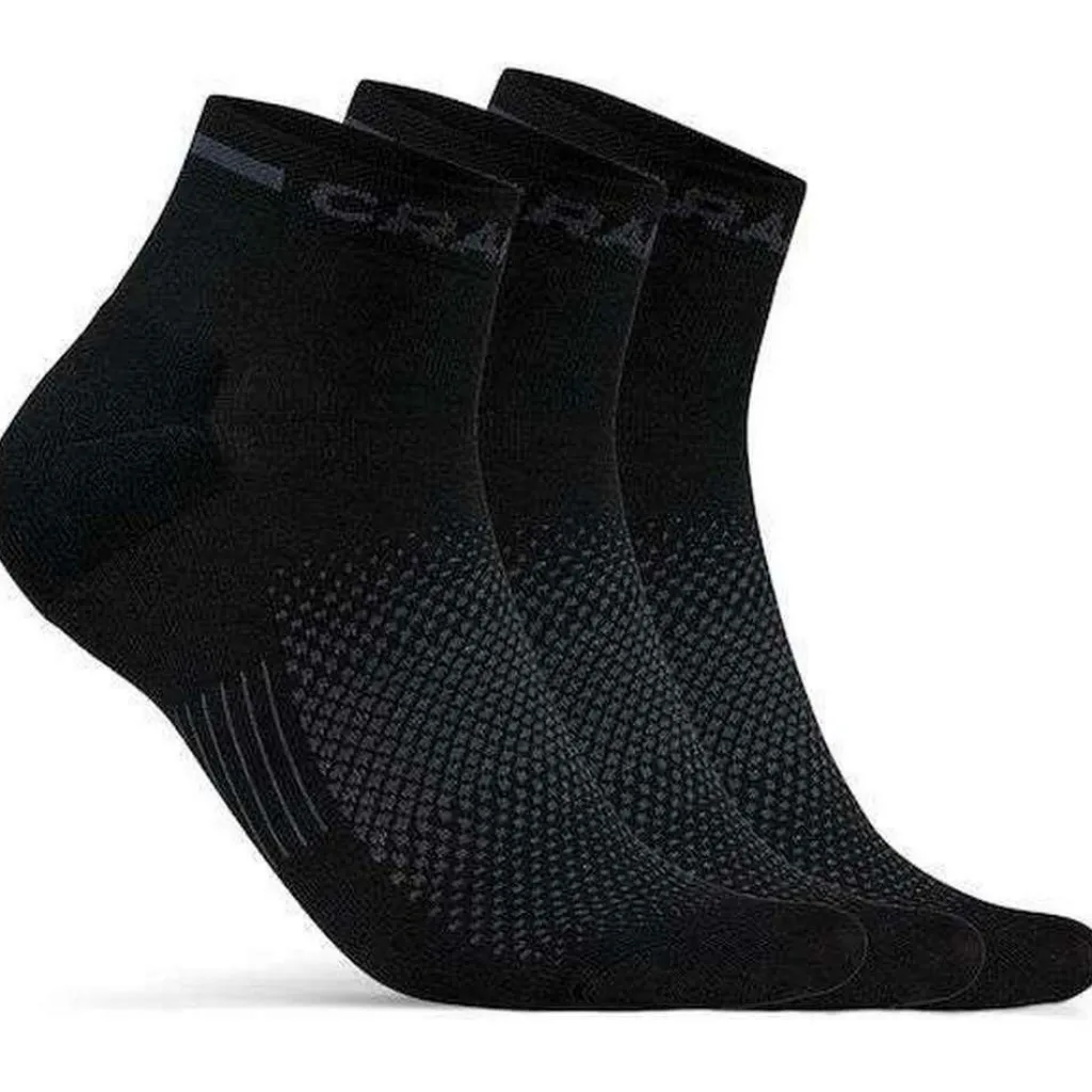 Core Dry Mid fietssokken black 3-pack*Craft Online