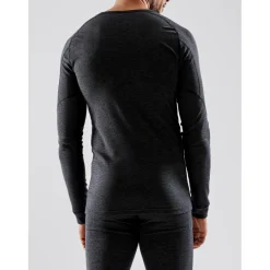 CORE Wool Merino LS thermoshirt heren black*Craft
