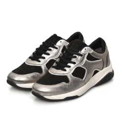  Aerobic schoenen dames silver black*Cycleur De Luxe Best