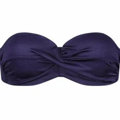 Satin Navy Padded Wired bikini top dames*Cyell New