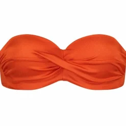 Satin Tomato Padded Wired bikini top dames*Cyell Clearance