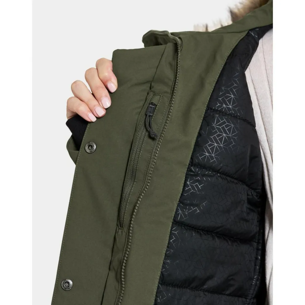 Erika Parka outdoor jack dames deep green*Didriksons Online