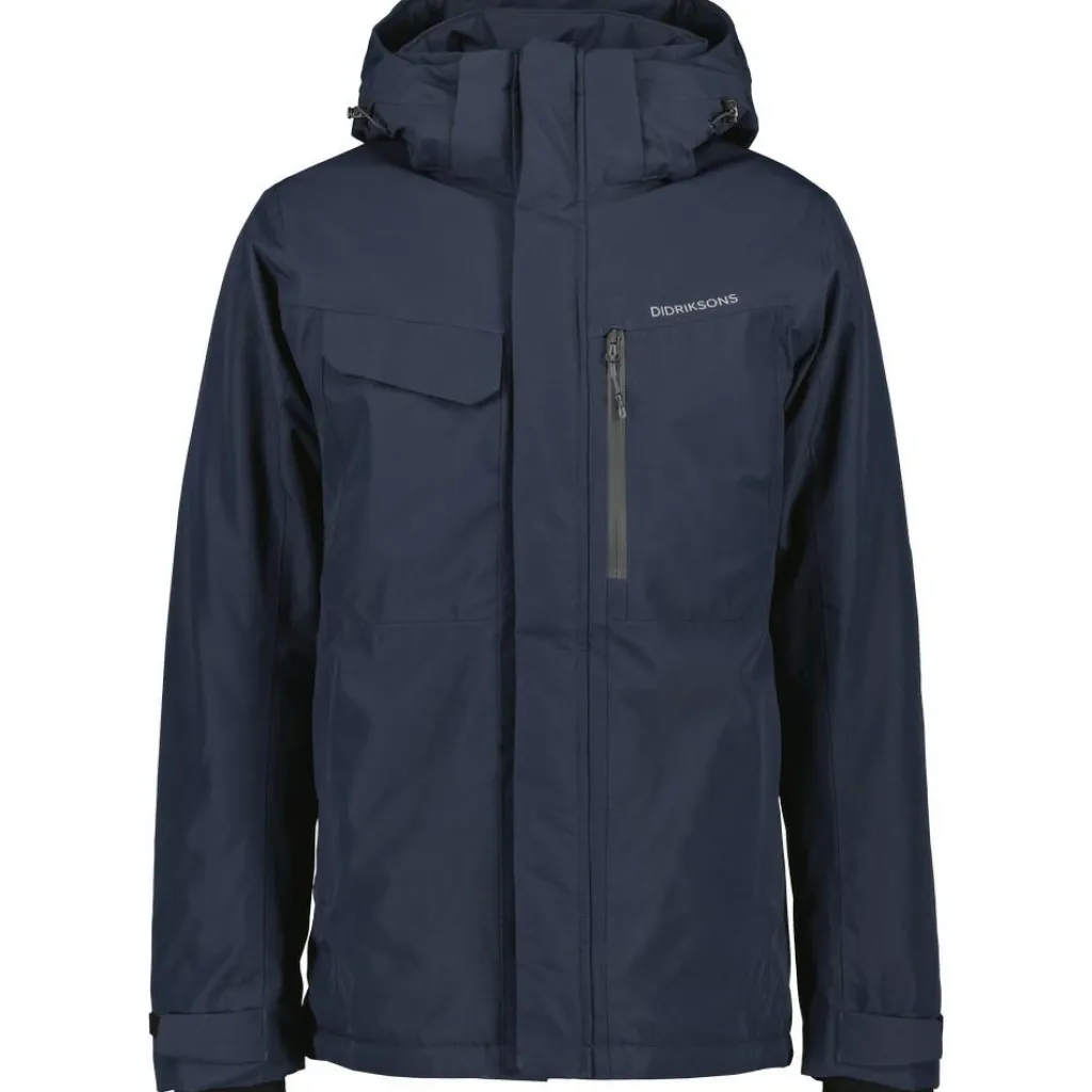 Stefan USX outdoor jack heren dark night blue*Didriksons Hot