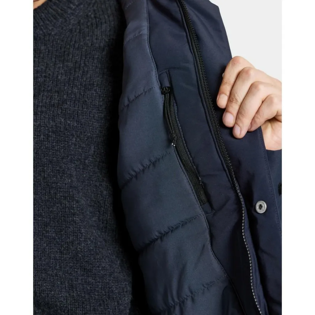 Stefan USX outdoor jack heren dark night blue*Didriksons Hot