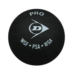 Pro squashbal black*Dunlop Hot