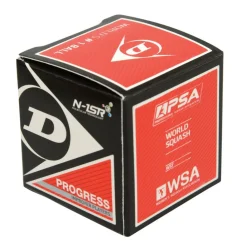 Progress squashbal black*Dunlop Hot